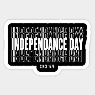 4th of july Independance day Sticker